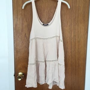 Gauzy Cream Tank Top